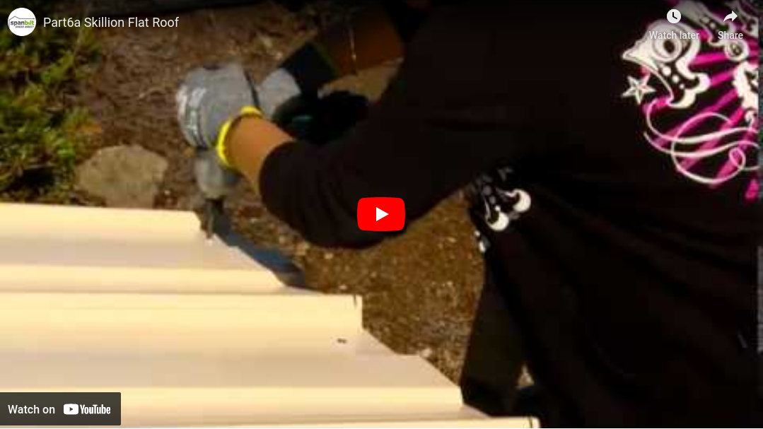 Step 6 - Attaching the Roof (Flat and sloping roof models)