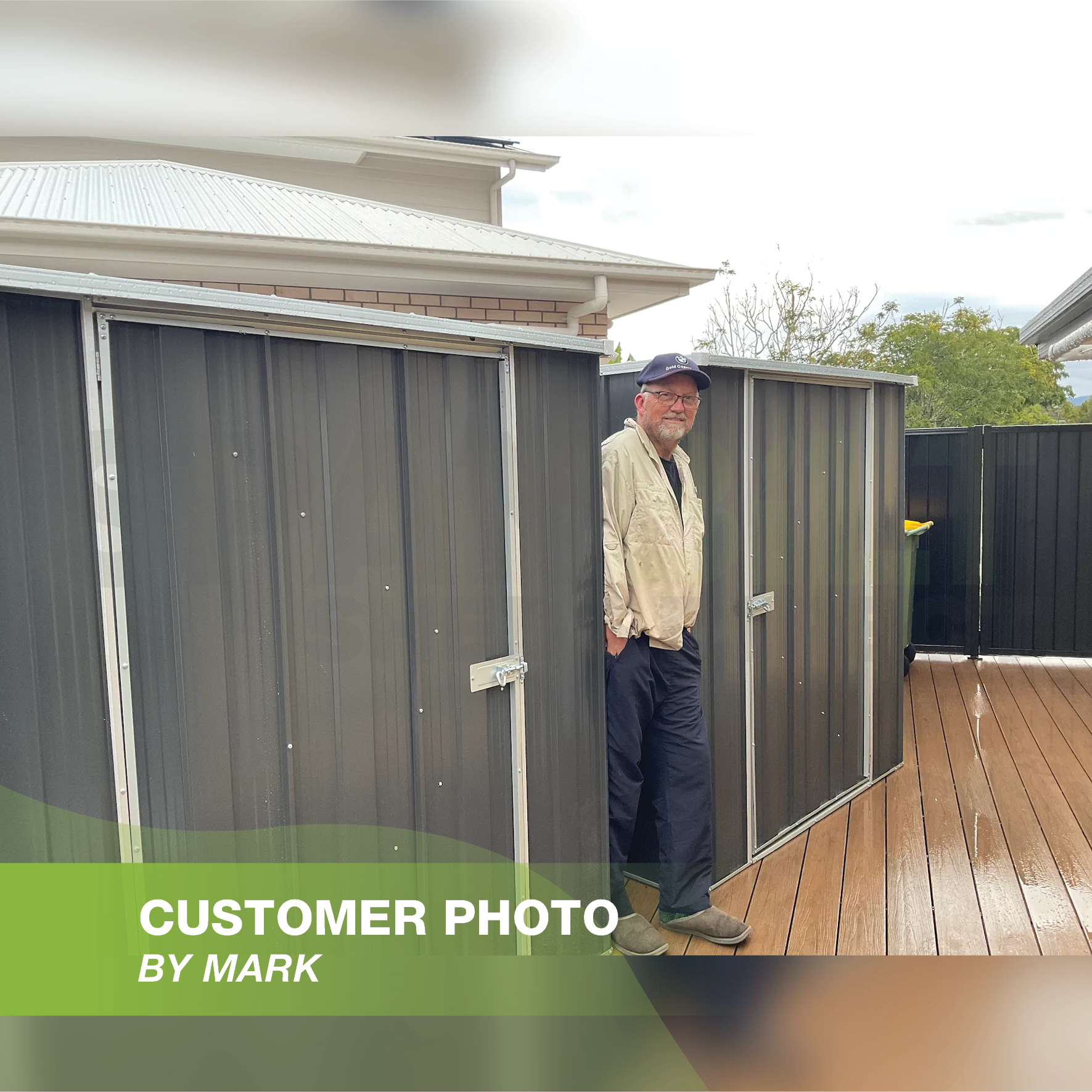 YardStore F54-S Garden Shed 1.76m x 1.41m x 1.8m