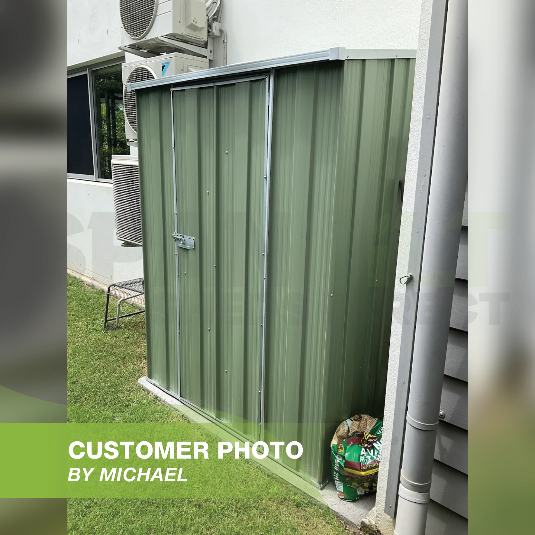 Garden Shed YardStore S42-S - 1.41m x 0.72m x 1.8m