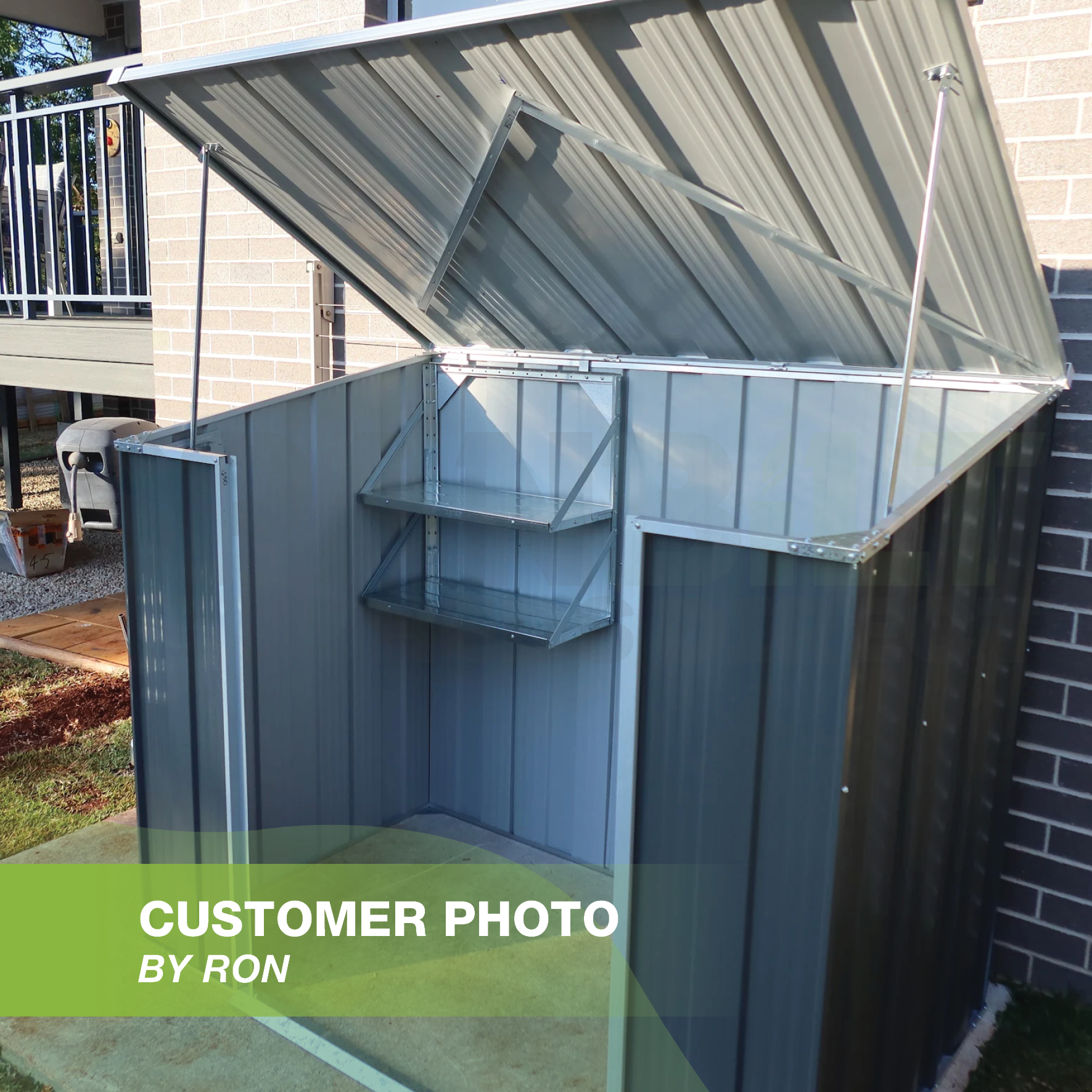 StoreMate 53 Garden Shed 1.76m x 1.07m x 1.48m