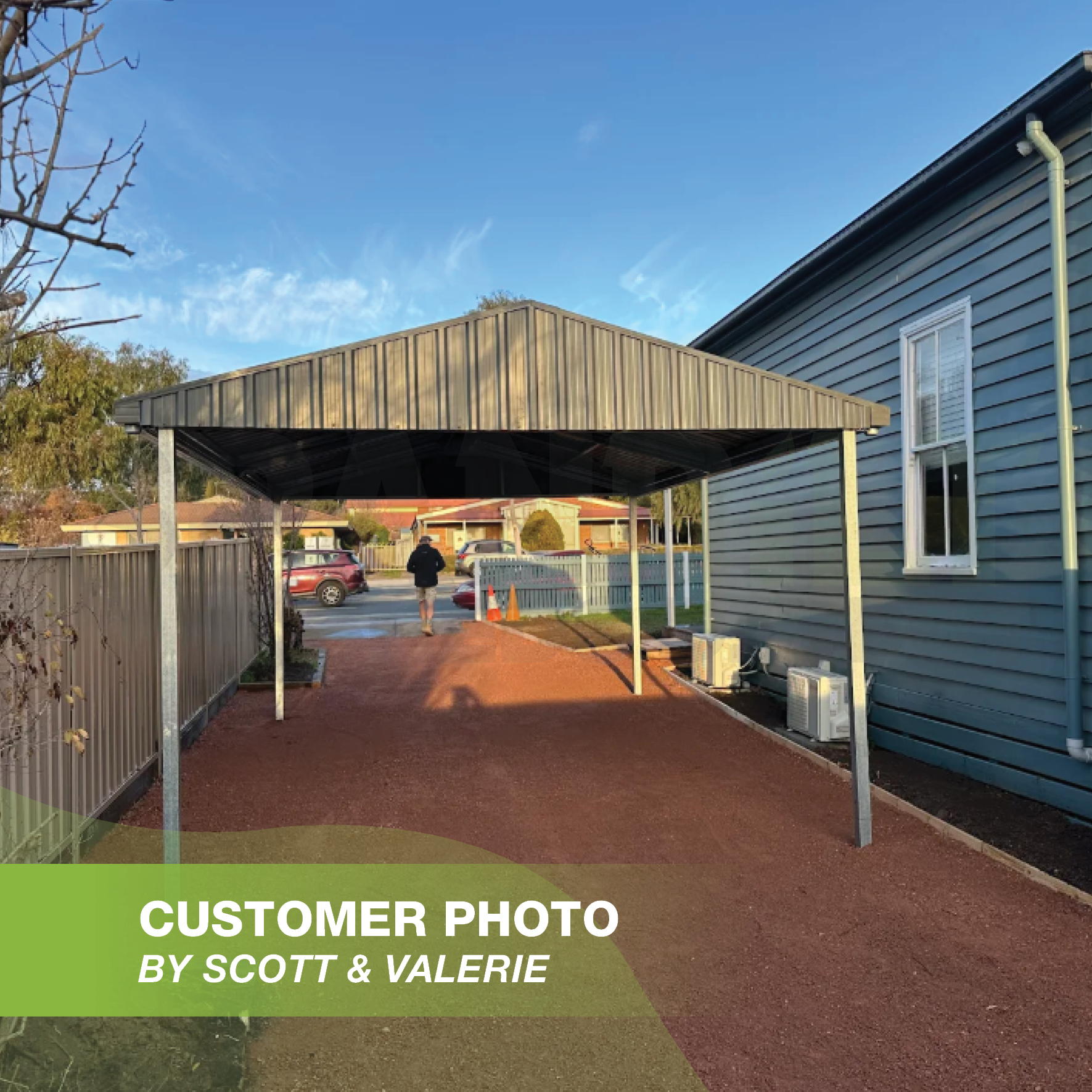 Single Gable Carport