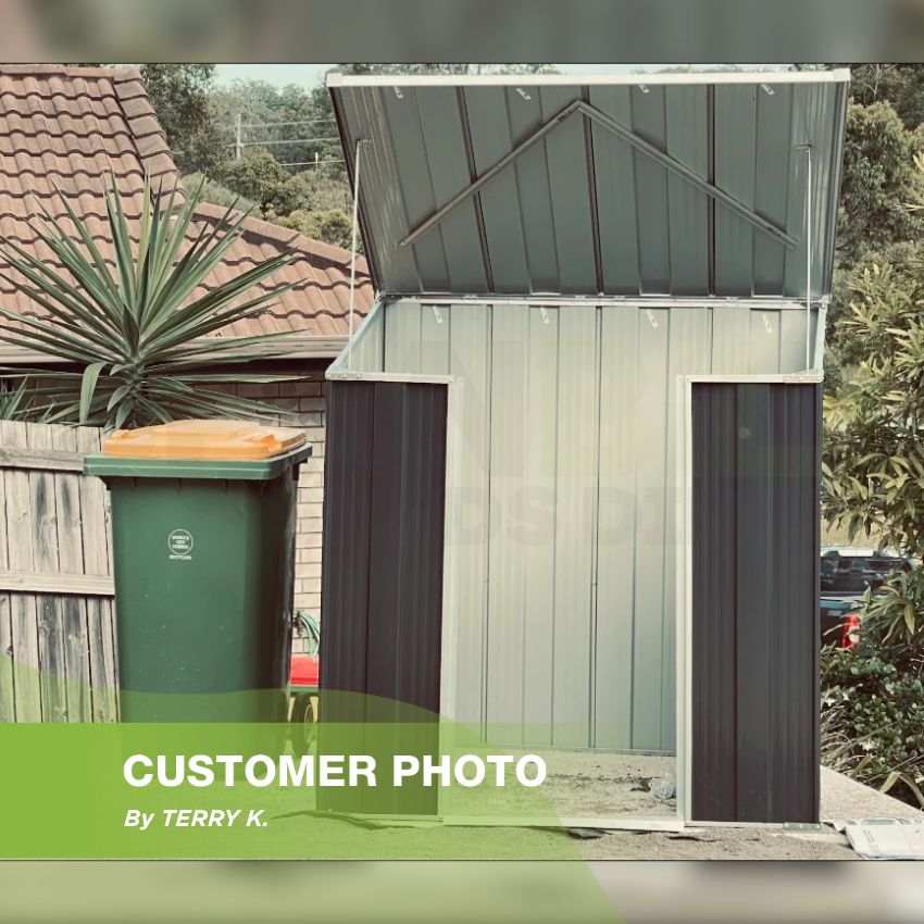 StoreMate S43 Garden Shed - 1.41m x 1.07m x 1.48m
