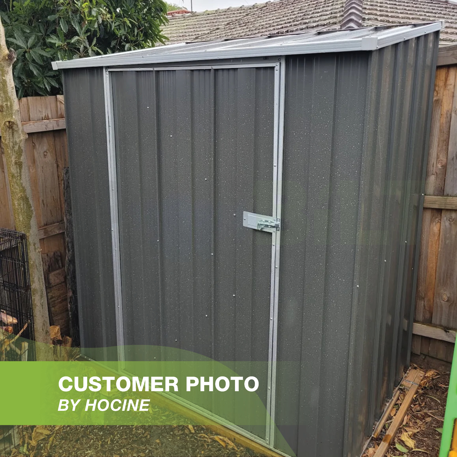 YardStore S53-S Garden Shed 1.76m x 1.07m x 2.03m