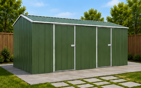 YardStore G2010 workshop and garage building in Rivergum